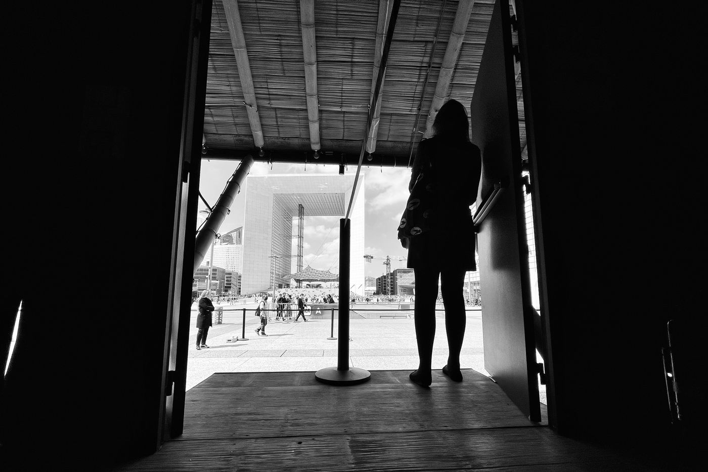 Silhouette, La Grande Arche