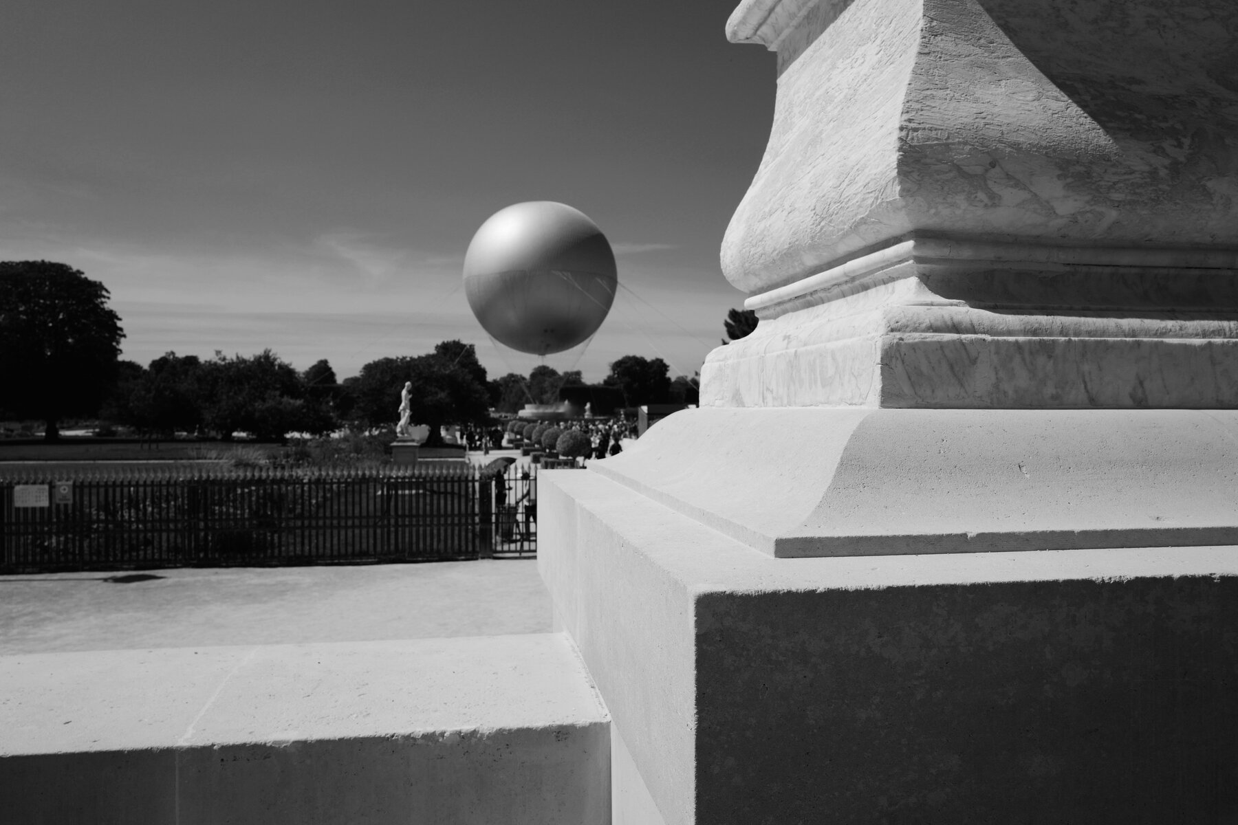 Ballon, jardin des Tuileries