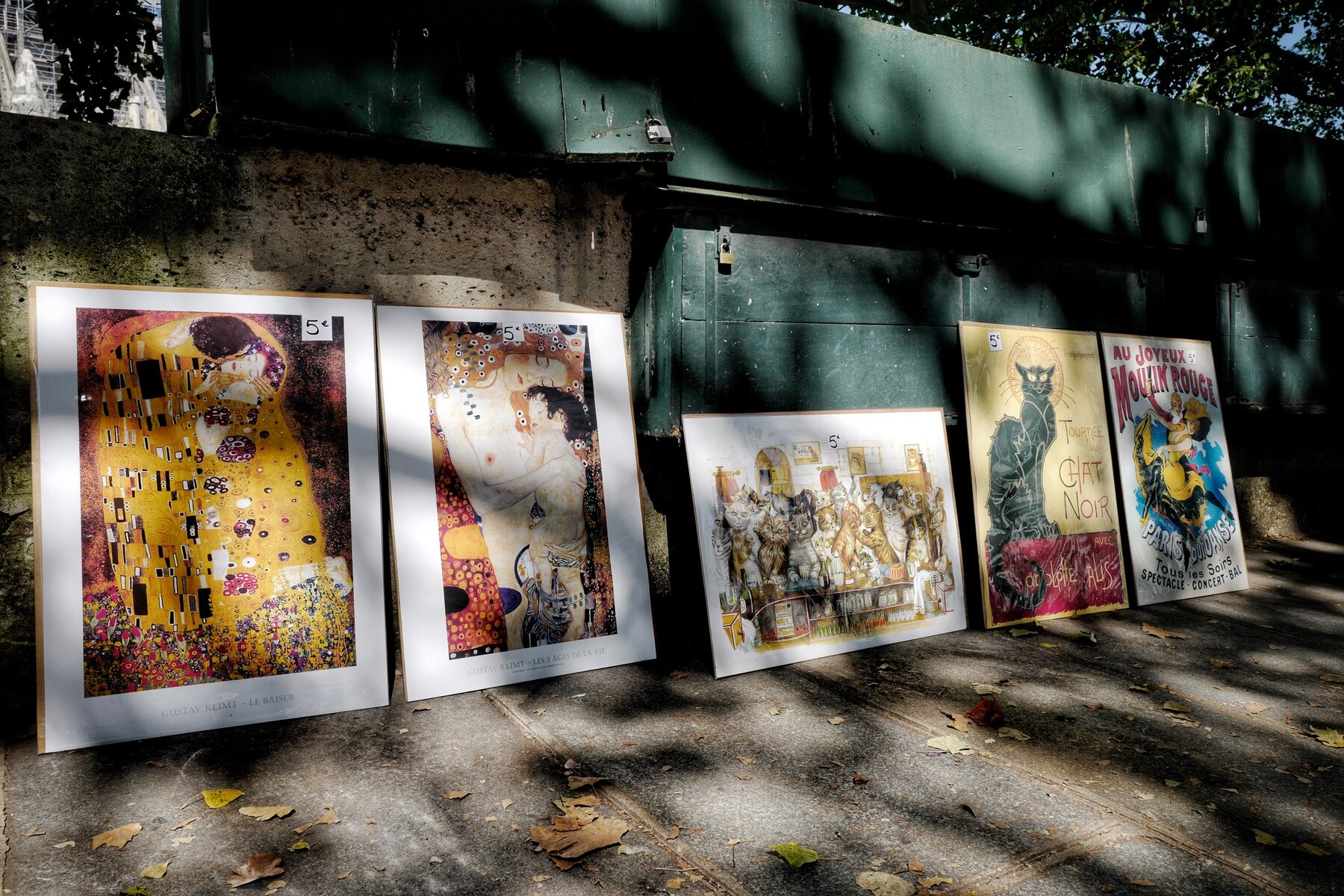 Affiches vintage, quais de Seine