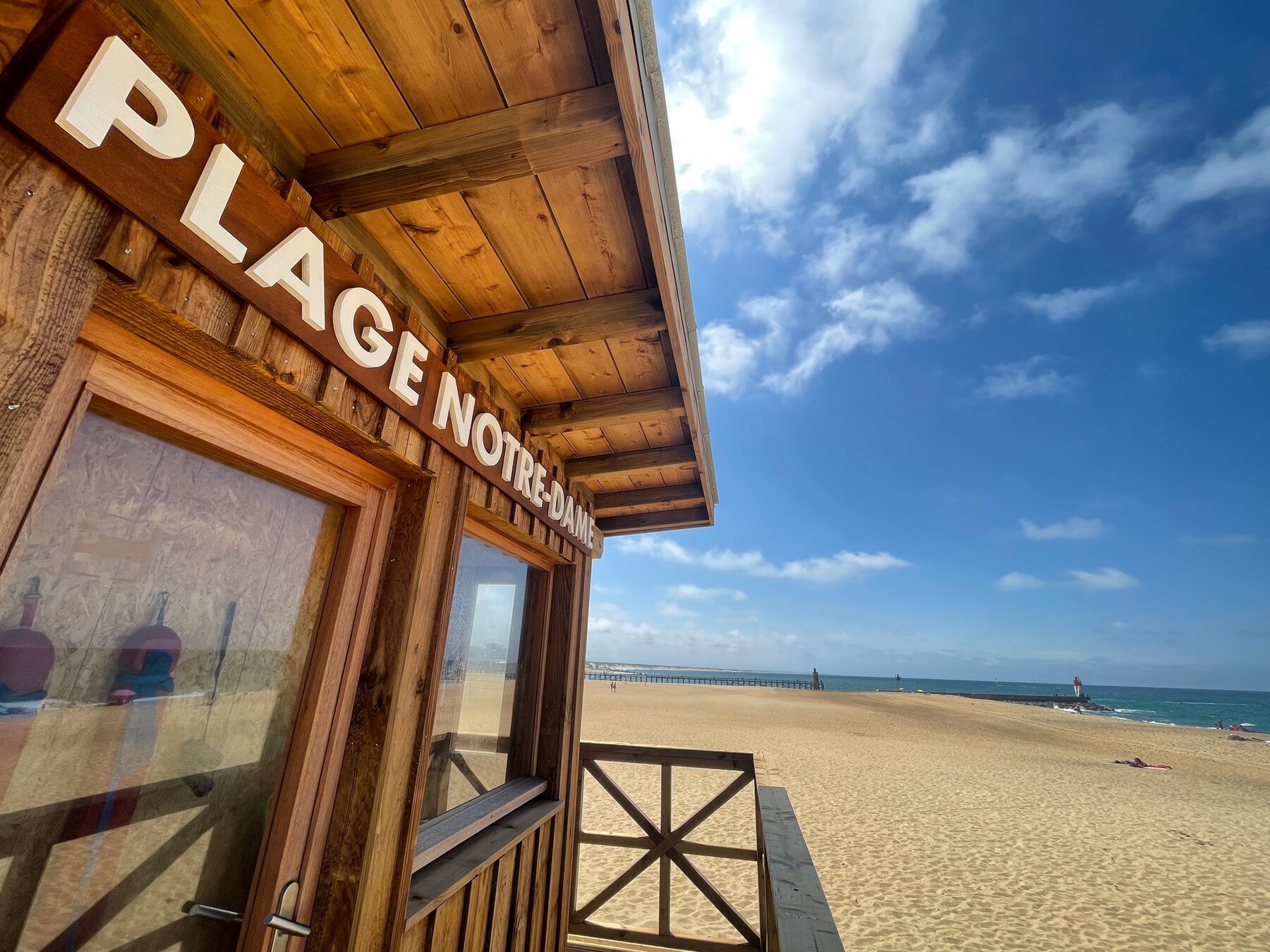 Plage Notre-Dame, détail