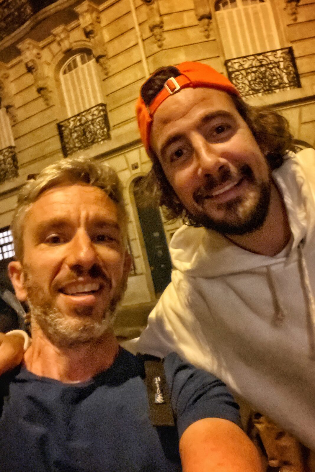 Selfie, Paris de nuit